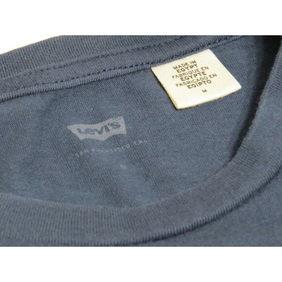 Levi's Men's Sz Medium Short Sleeve San Francisco Graphic T-shirt Navy - Picture 4 of 5